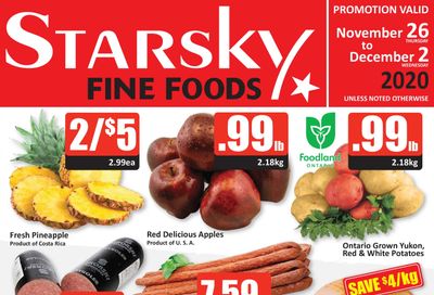 Starsky Foods Flyer November 26  to December 2