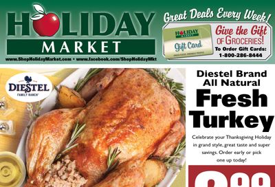 Holiday Market Thanksgiving Ad Flyer November 25 to December 1, 2020