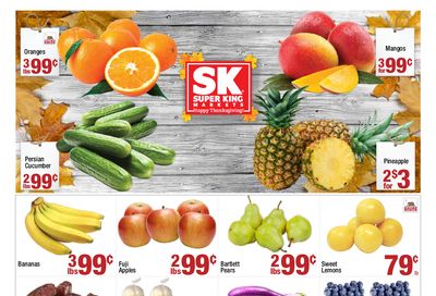Super King Markets Thanksgiving Ad Flyer November 25 to December 1, 2020