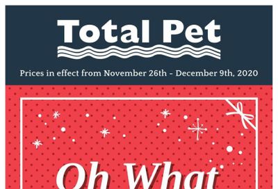 Total Pet Flyer November 26 to December 9