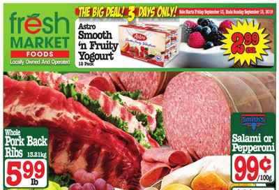 Fresh Market Foods Flyer September 13 to 19
