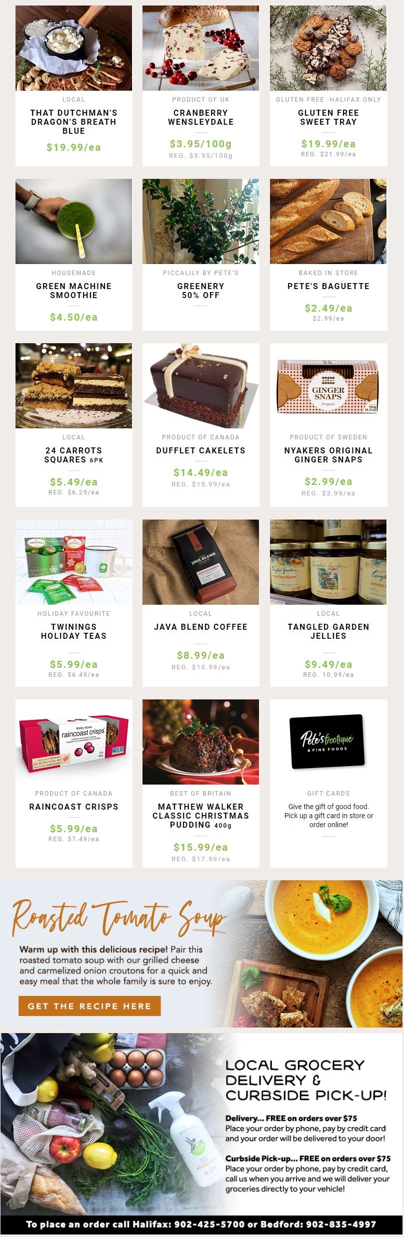 Pete's Fine Foods Flyer November 26 to December 2