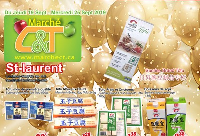 Marche C&T (St. Laurent) Flyer September 19 to 25