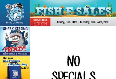 Big Al's (Kitchener) Weekly Specials December 20 to 24