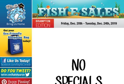 Big Al's (Brampton) Weekly Specials December 20 to 24