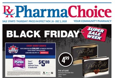 PharmaChoice (BC, AB, SK & MB) Flyer November 26 to December 2