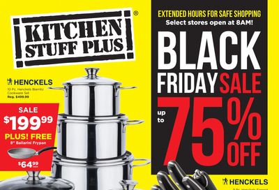 Kitchen Stuff Plus Black Friday Flyer November 26 to December 6, 2020