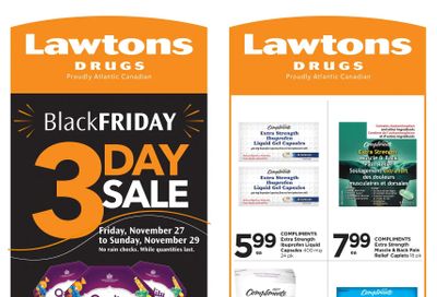 Lawtons Drugs Flyer November 27 to December 3