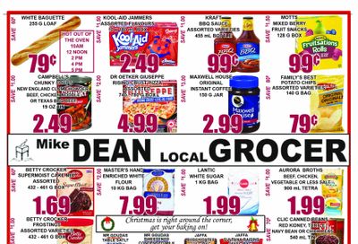 Mike Dean's Super Food Stores Flyer November 27 to December 3