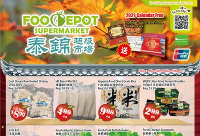 Food Depot Supermarket Flyer November 27 to December 3