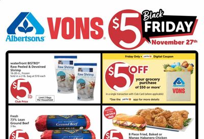 Vons (CA, NV) Weekly Ad Flyer November 25 to December 15