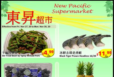 New Pacific Supermarket Flyer November 27 to 30