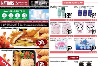 Nations Fresh Foods (Toronto) Flyer November 27 to December 3