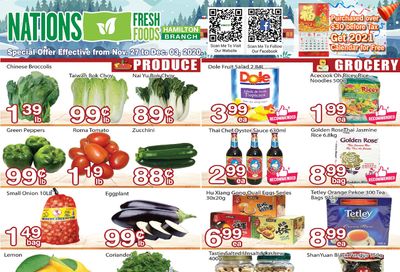 Nations Fresh Foods (Hamilton) Flyer November 27 to December 3