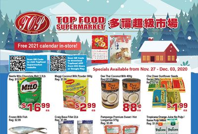 Top Food Supermarket Flyer November 27 to December 3