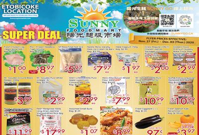 Sunny Foodmart (Etobicoke) Flyer November 27 to December 3