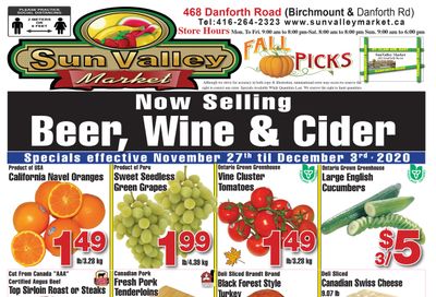 Sun Valley Market Flyer November 27 to December 3