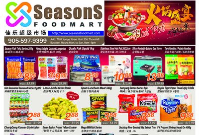 Seasons Food Mart (Thornhill) Flyer November 27 to December 3