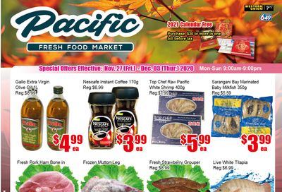 Pacific Fresh Food Market (Pickering) Flyer November 27 to December 3