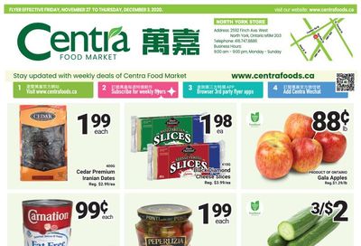 Centra Foods (North York) Flyer November 27 to December 3