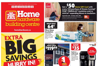 Home Hardware Building Centre (Atlantic) Flyer September 19 to 25