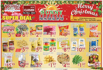 Sunny Foodmart (Etobicoke) Flyer December 20 to 26