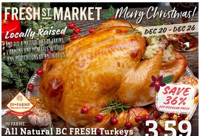 Fresh St. Market Flyer December 20 to 26