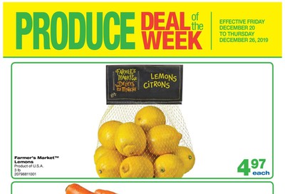 Wholesale Club (West) Produce Deal of the Week Flyer December 20 to 26