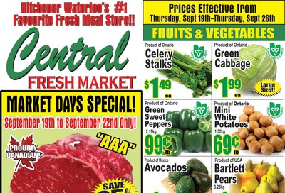 Central Fresh Market Flyer September 19 to 26