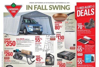 Canadian Tire (West) Flyer September 20 to 26
