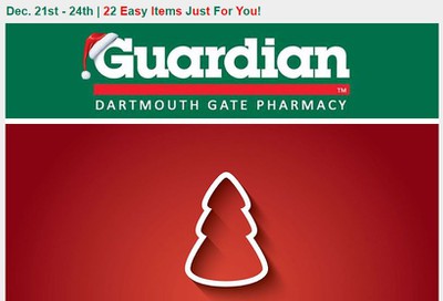 Guardian (Dartmouth Gate) Flyer December 21 to 24