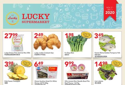 Lucky Supermarket (Edmonton) Flyer November 27 to December 3