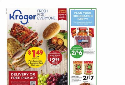 Kroger Weekly Ad Flyer November 27 to December 1