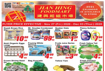 Jian Hing Foodmart (Scarborough) Flyer November 27 to December 3