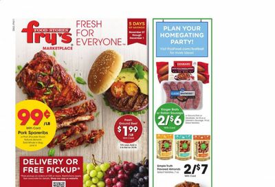 Fry’s (AZ) Weekly Ad Flyer November 27 to December 1