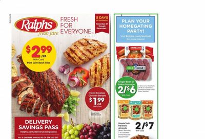 Ralphs fresh fare (DC, DE, FL, GA, MD, NC, SC, VA) Weekly Ad Flyer November 27 to December 1