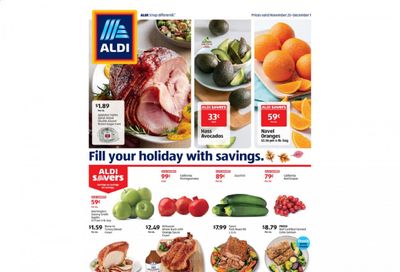 ALDI Weekly Ad Flyer November 25 to December 1