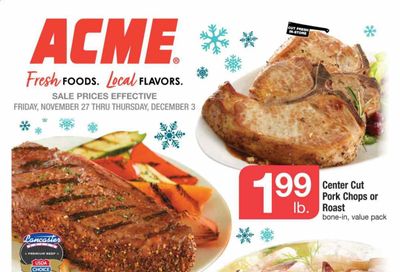 ACME Weekly Ad Flyer November 27 to December 3