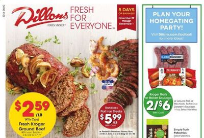 Dillons (KS) Weekly Ad Flyer November 27 to December 1