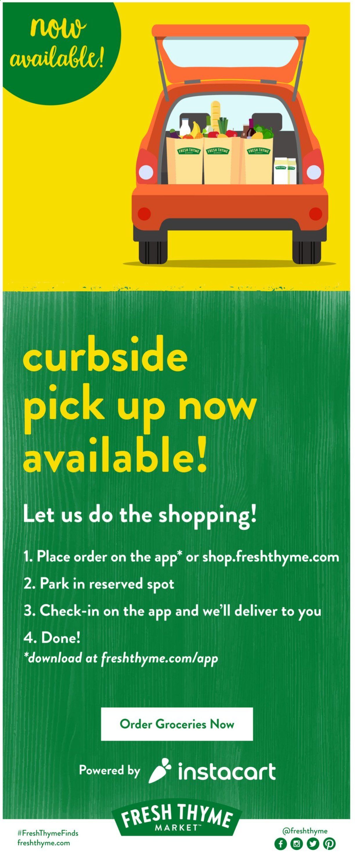 Fresh Thyme Weekly Ad Flyer November 27 to December 1