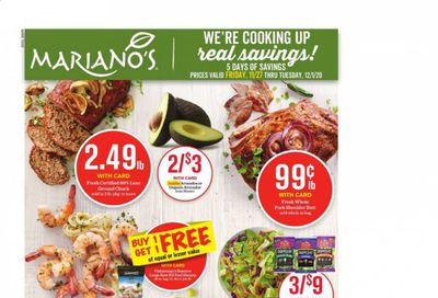 Mariano’s Weekly Ad Flyer November 27 to December 1