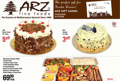Arz Fine Foods Flyer November 27 to December 3