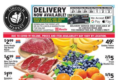 Lincoln Market Weekly Ad Flyer November 27 to December 3, 2020