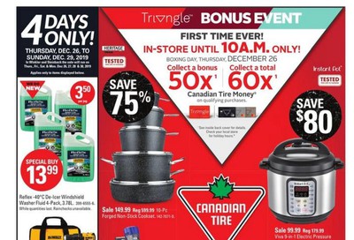 Canadian Tire (ON) 2019 Boxing Week Flyer December 26 to January 2