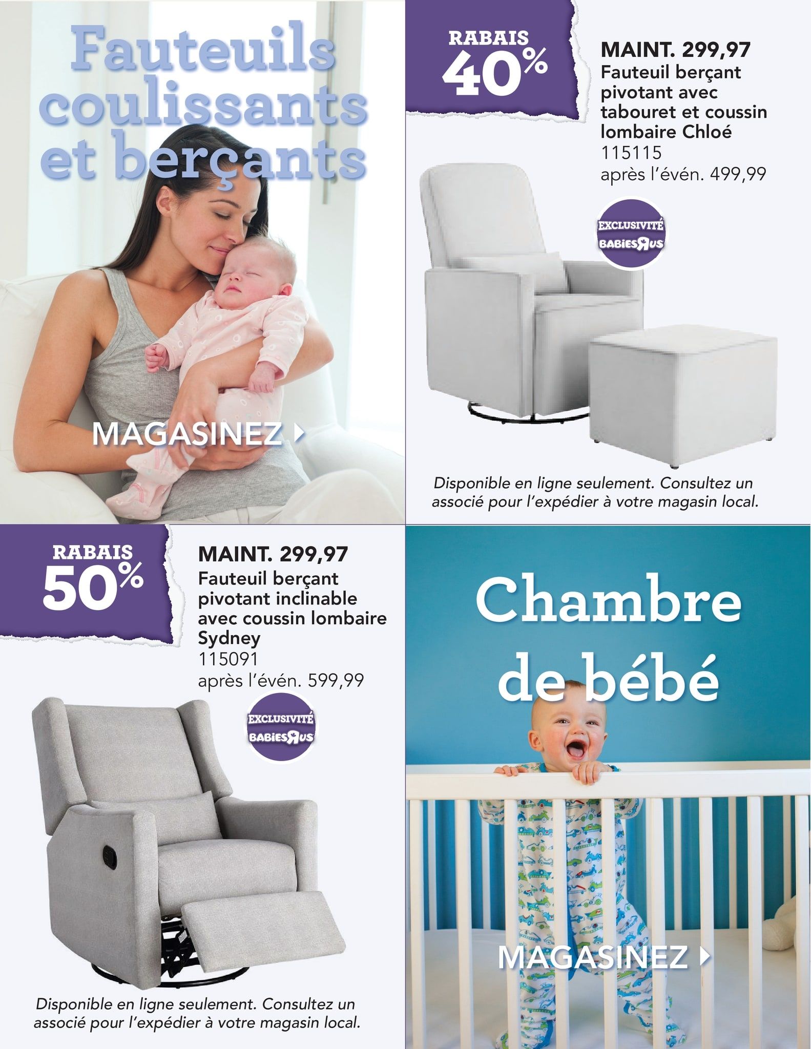 Babies R Us (QC) 2019 Boxing Week Flyer December 24 to January 8