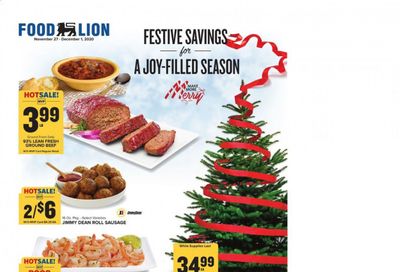 Food Lion (WV) Weekly Ad Flyer November 27 to December 1