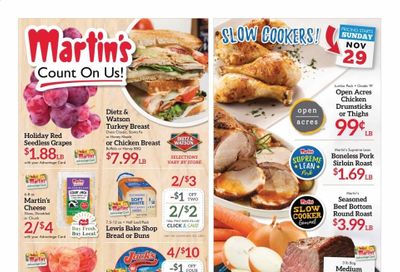 Martin’s Weekly Ad Flyer November 29 to December 5