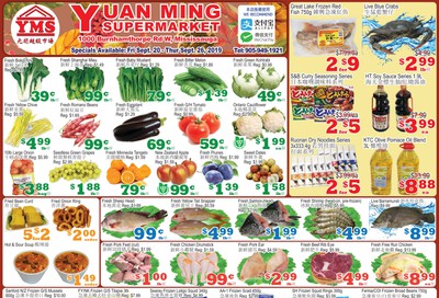 Yuan Ming Supermarket Flyer September 20 to 26