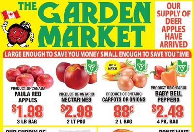 The Garden Market Flyer September 20 to 26