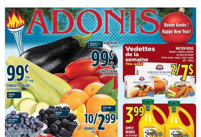 Marche Adonis (QC) Flyer December 26 to January 1
